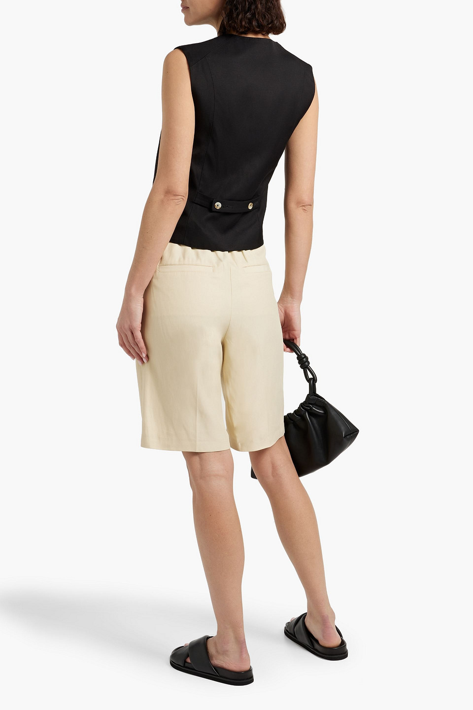 LOULOU STUDIO VATOA TWILL SHORTS