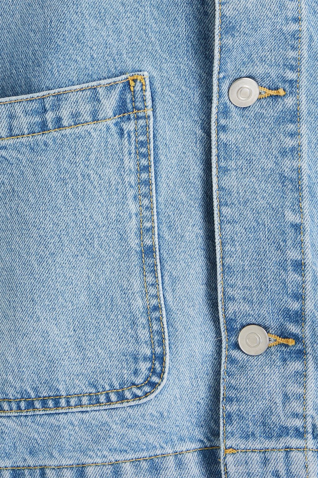 SANDRO Faded denim jacket