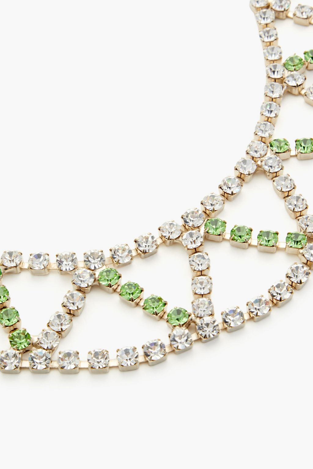 ROSANTICA Gold-tone crystal necklace