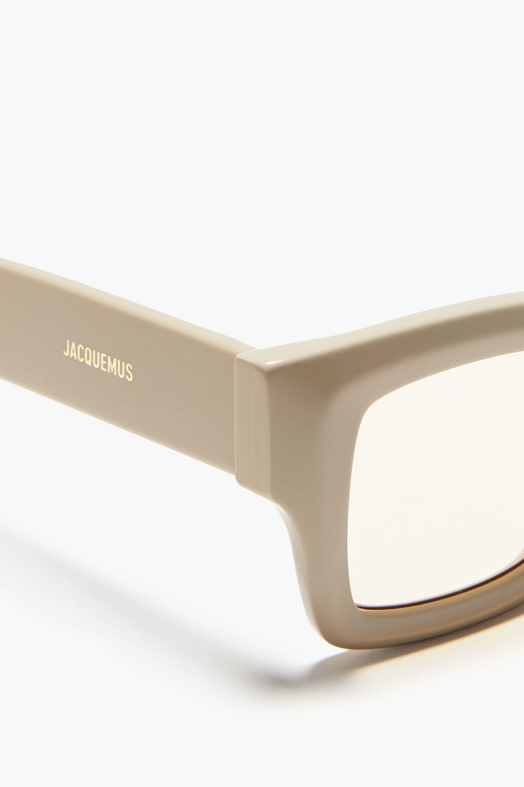 JACQUEMUS Square-frame acetate sunglasses