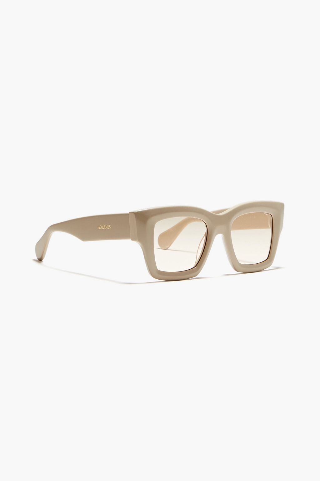 JACQUEMUS Square-frame acetate sunglasses