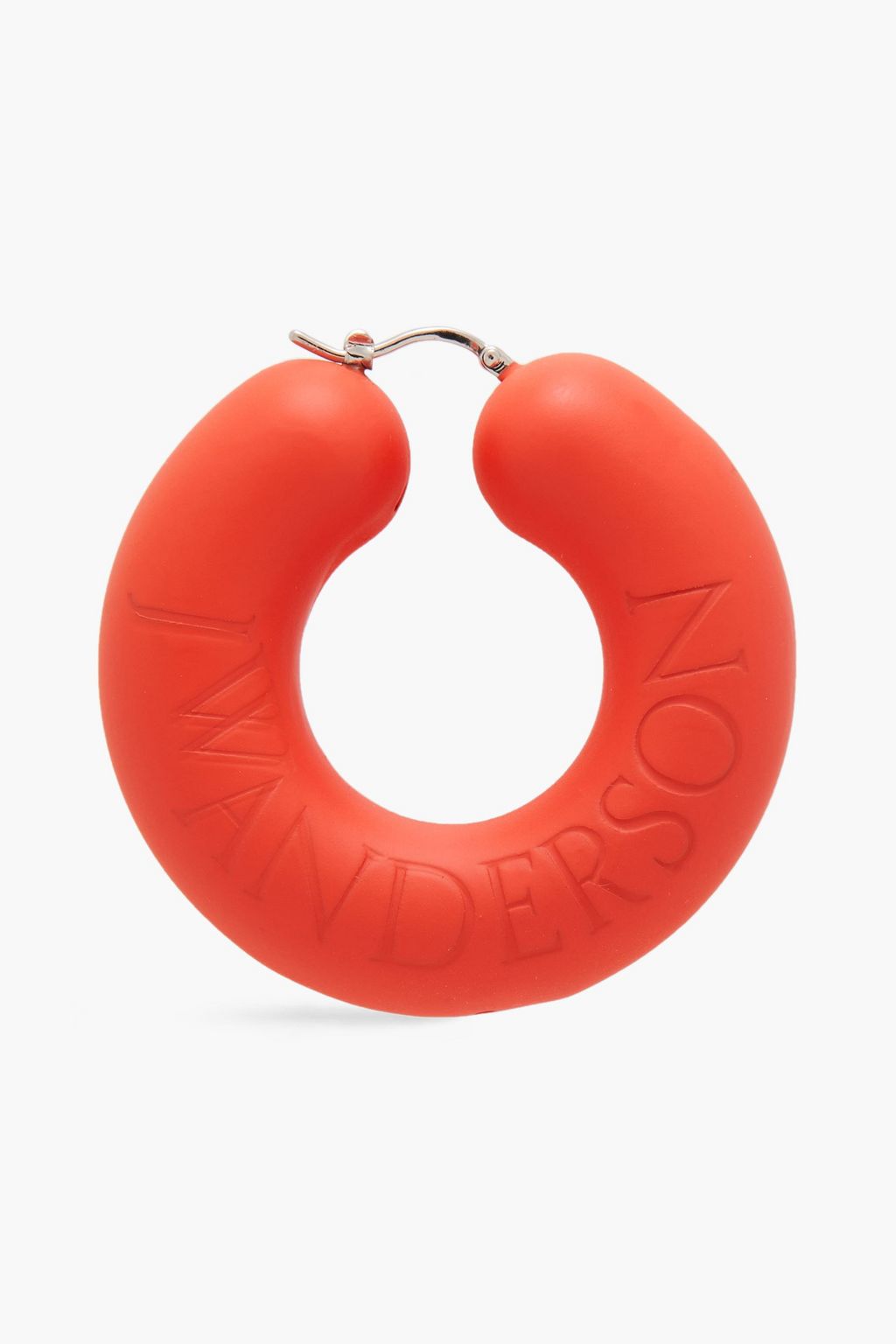 JW ANDERSON Silver-tone hoop earrings