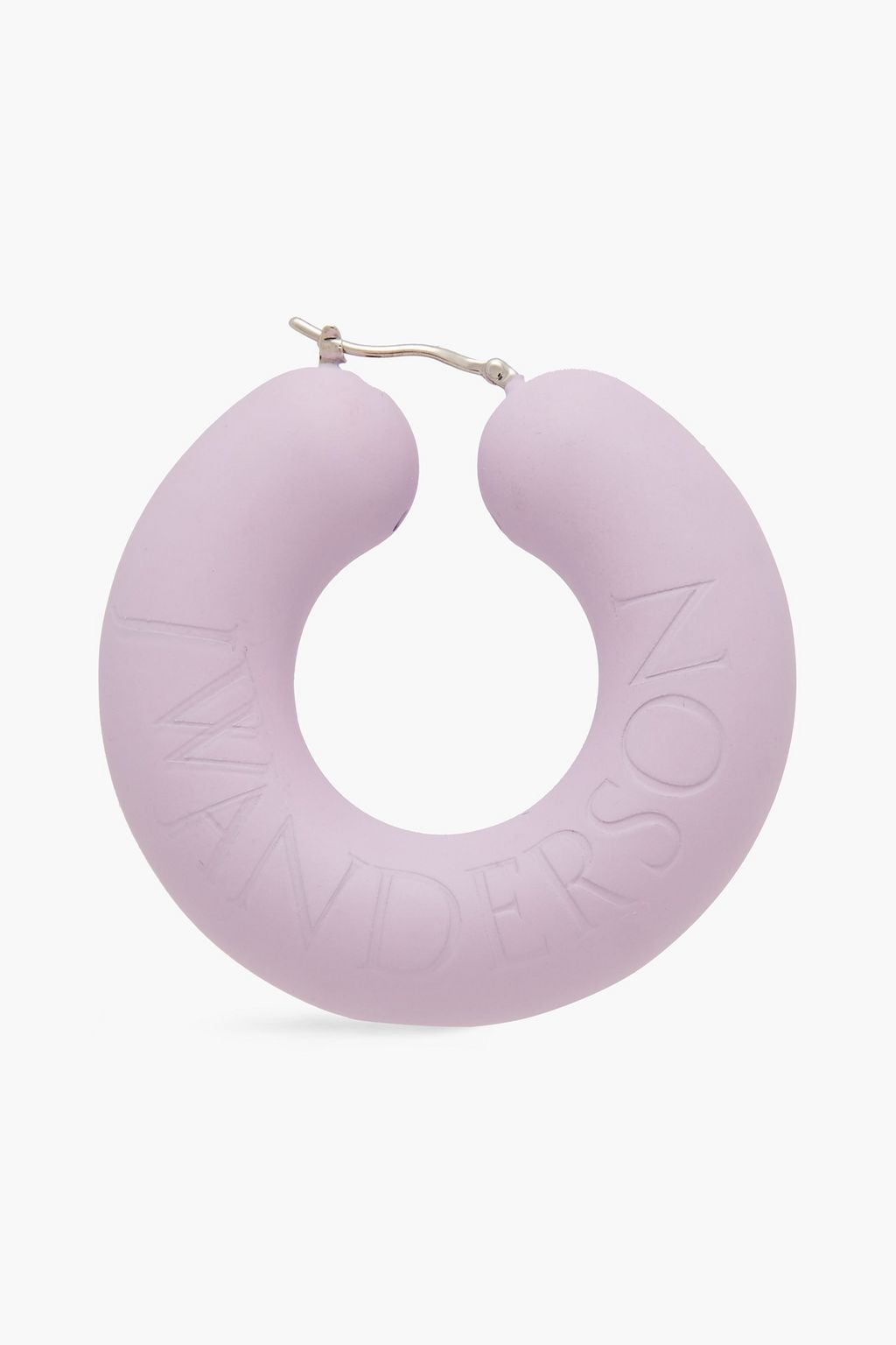 JW ANDERSON フープピアス シルバートーン