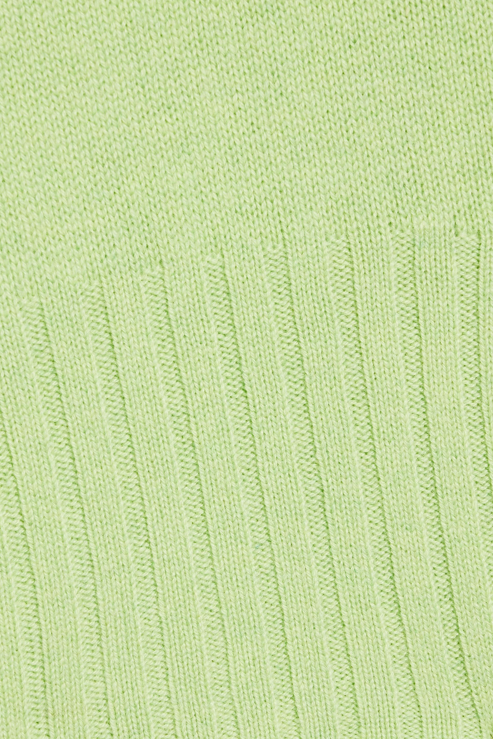 Loulou Studio Mora Cropped Cashmere Sweater In Light Green