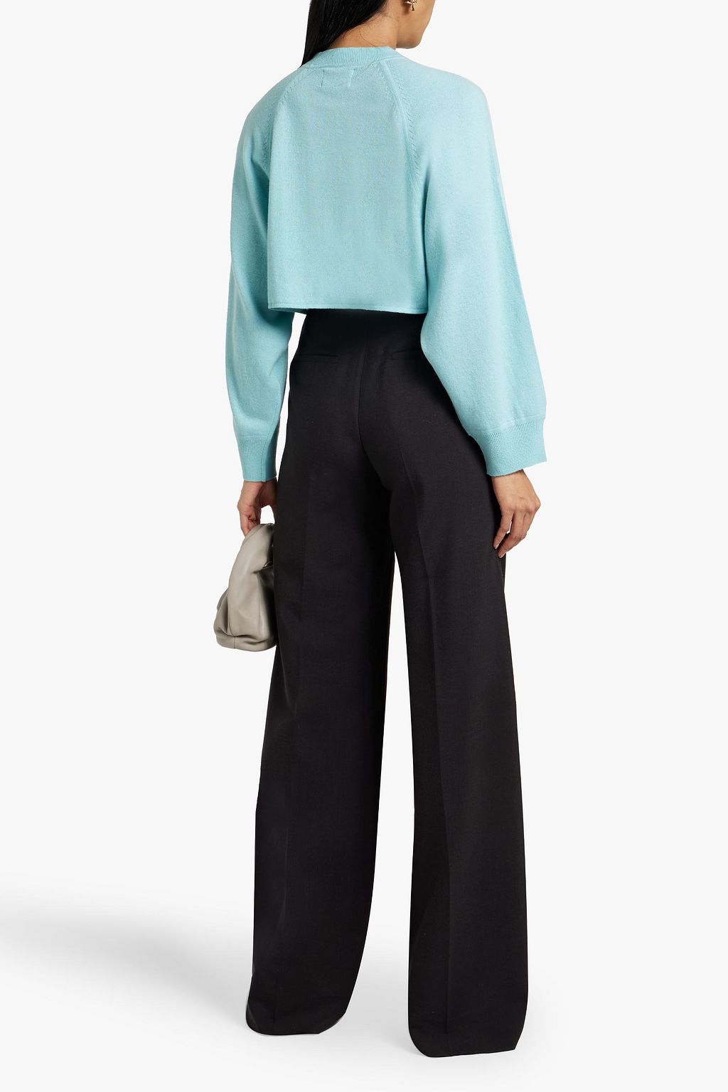 LOULOU STUDIO Bocas cropped cashmere sweater