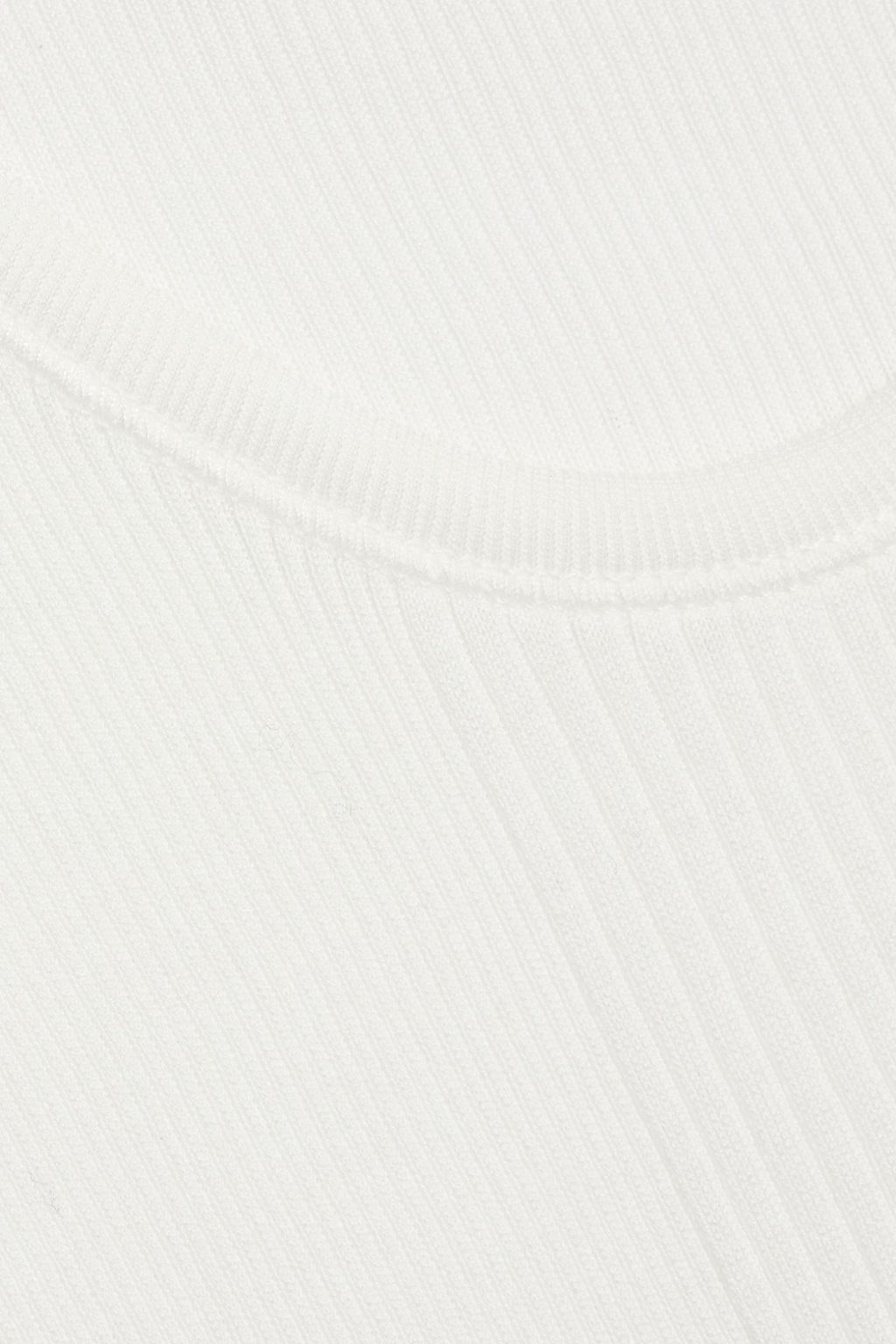 LOULOU STUDIO Fatu ribbed cotton-jersey tank