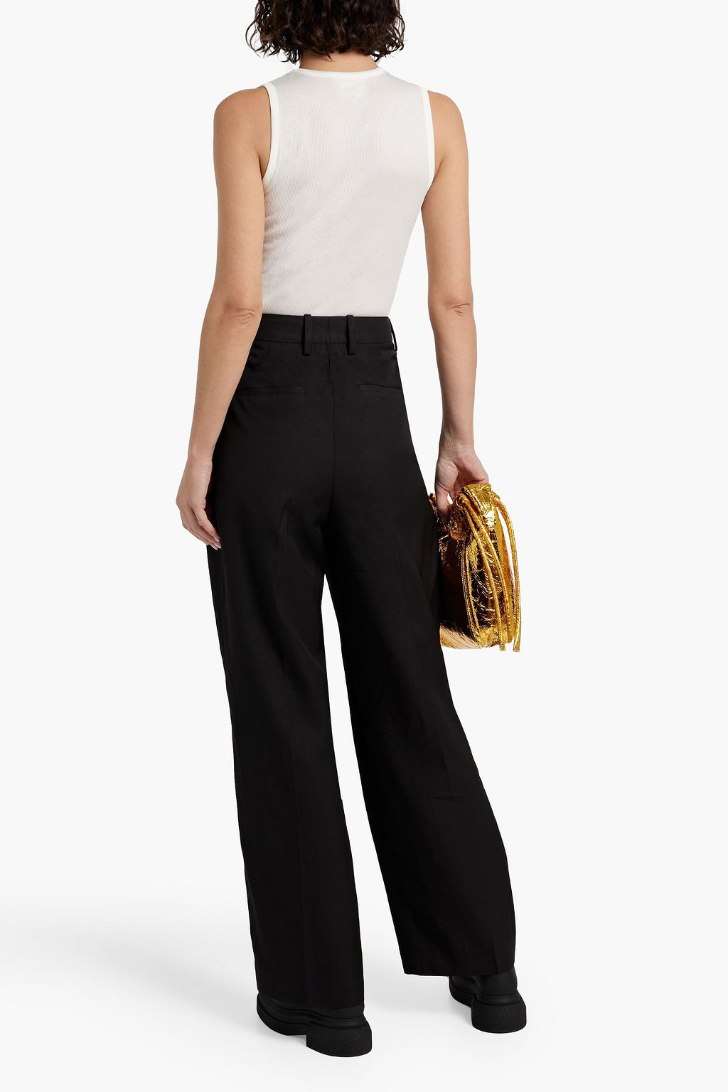 LOULOU STUDIO Fatu ribbed cotton-jersey tank