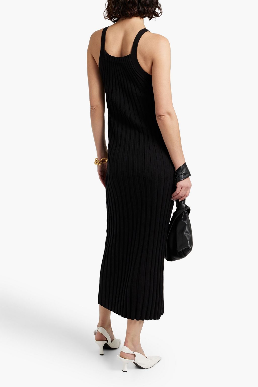 LOULOU STUDIO Otama ribbed silk-blend maxi dress
