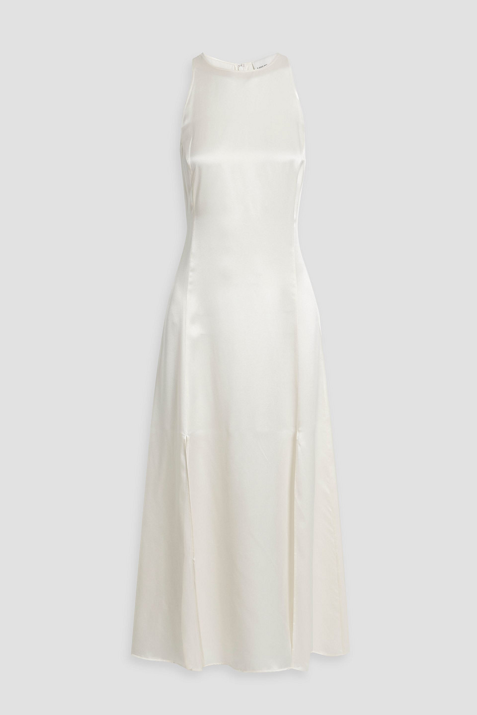 Loulou Studio Off-white Mina Midi Dress In Ivory