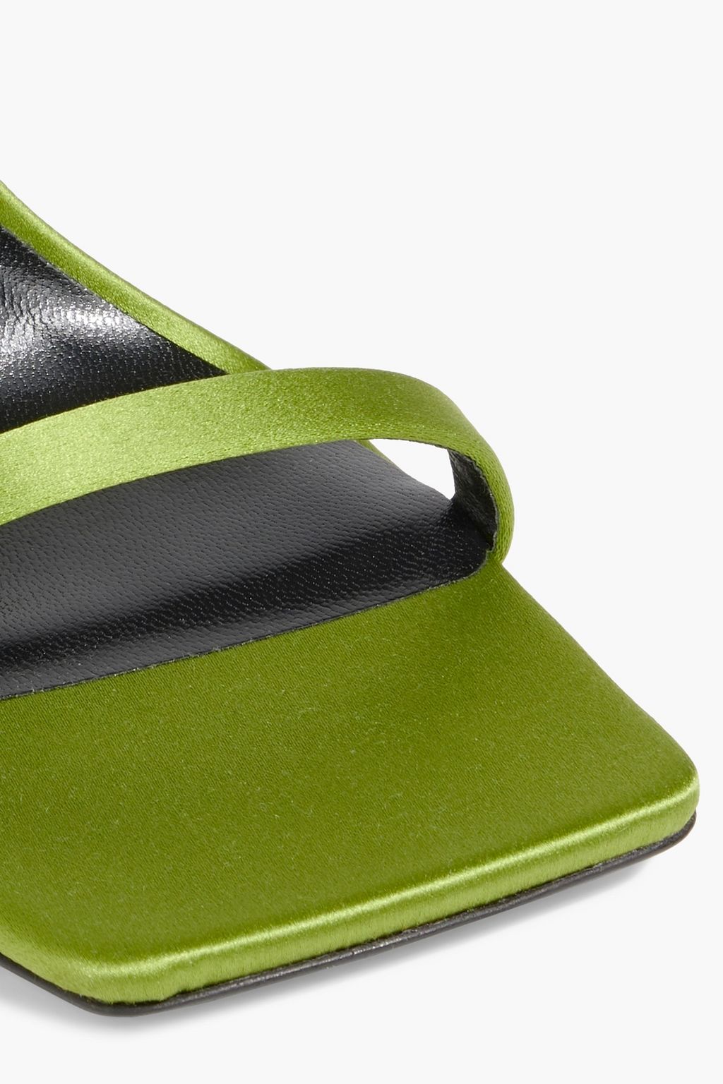 VERSACE Medusa Strappy 110 satin sandals