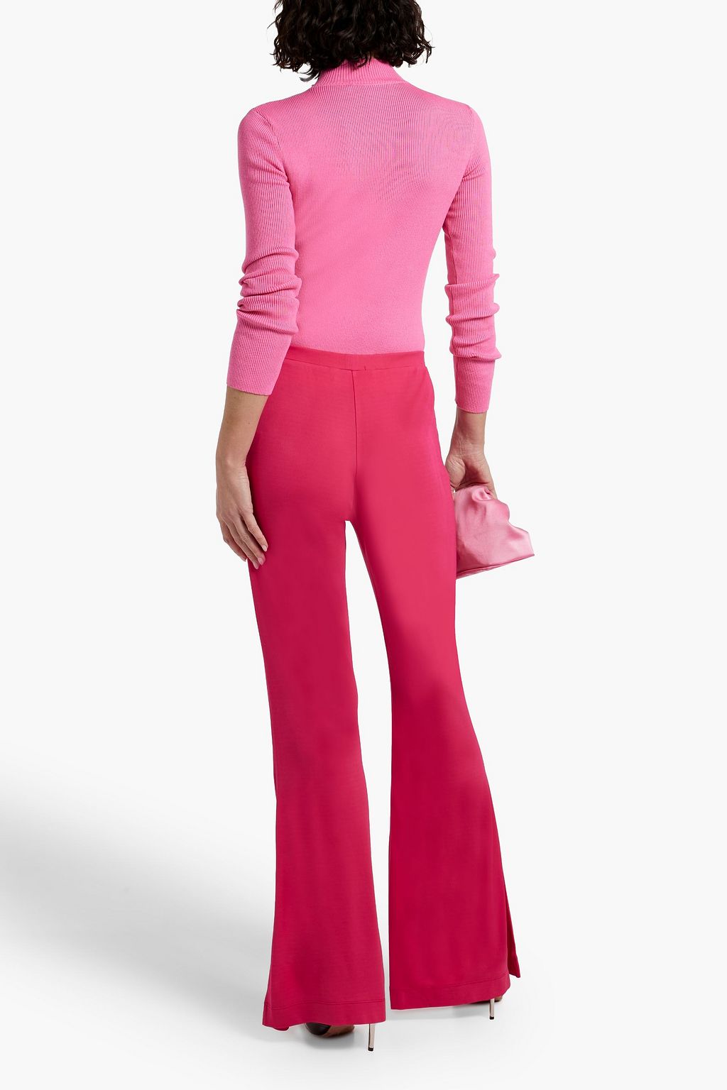 DIANE VON FURSTENBERG Brooklyn jersey flared pants