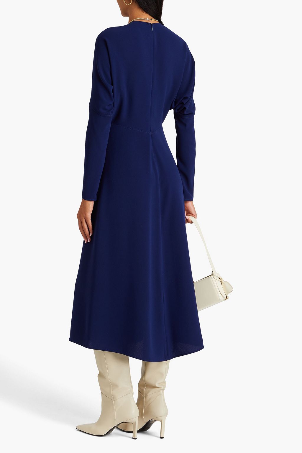 VICTORIA BECKHAM Crepe midi dress