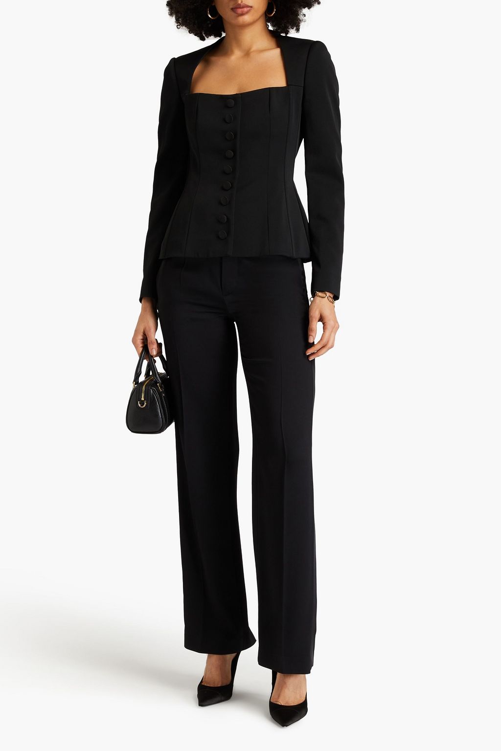 DOLCE&GABBANA ファイユ ペプラムジャケット