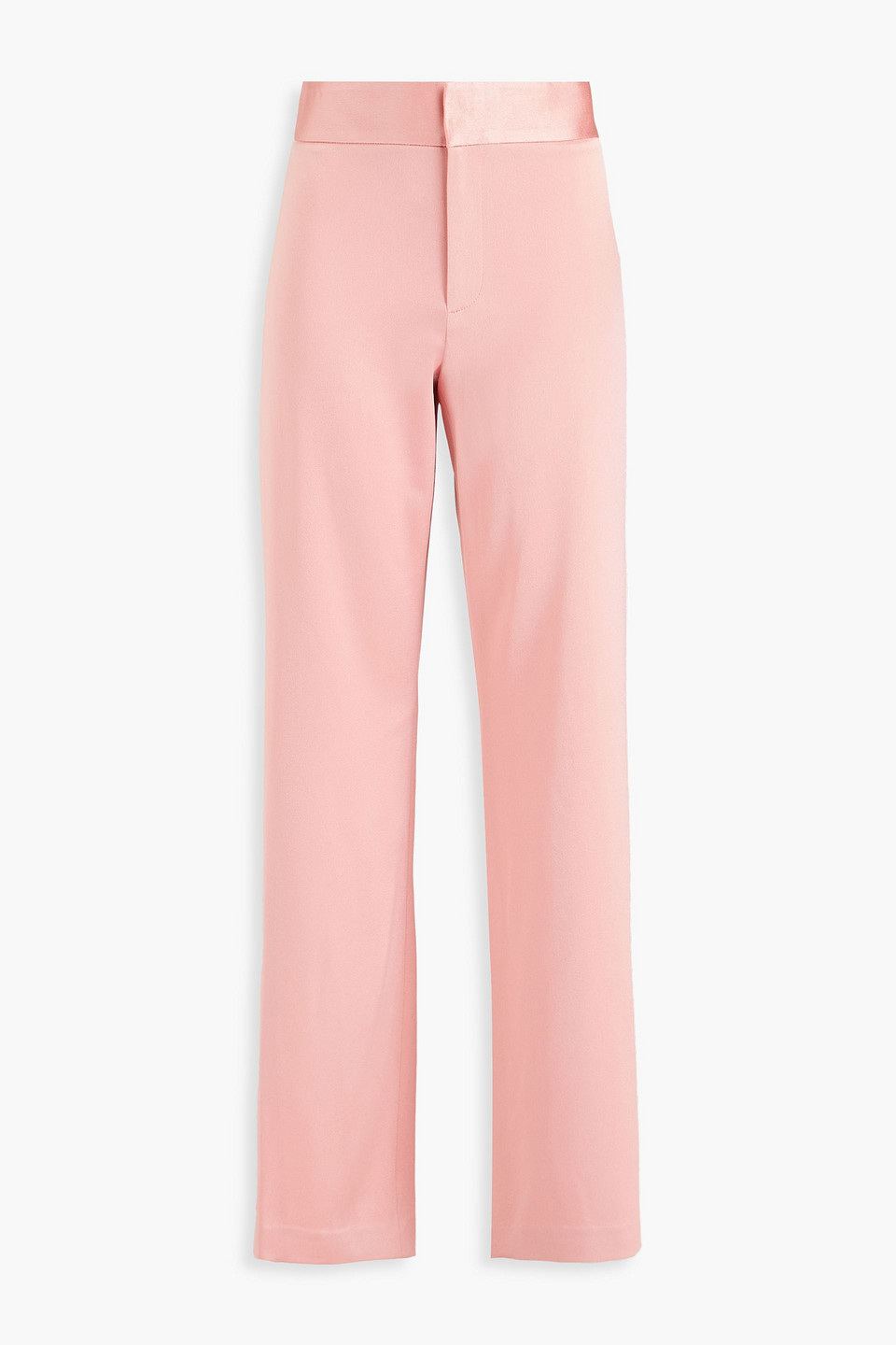 JC satin-crepe wide-leg pants