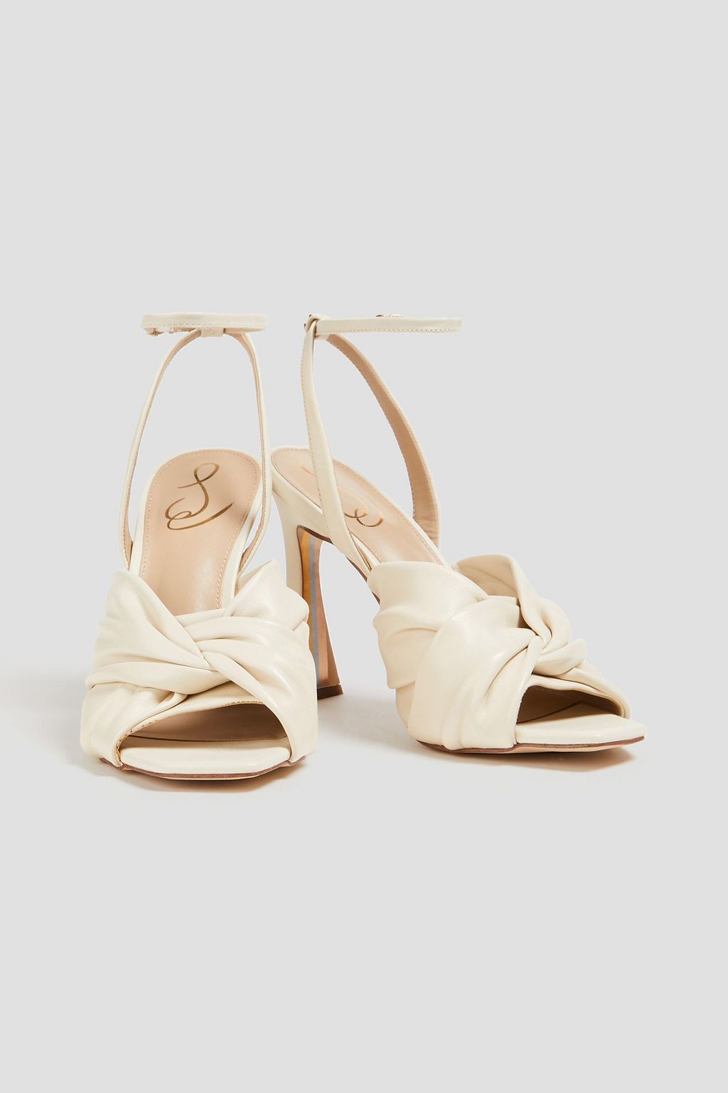 SAM EDELMAN صندل مصنوع من الجلد بقصّة ملفوفة