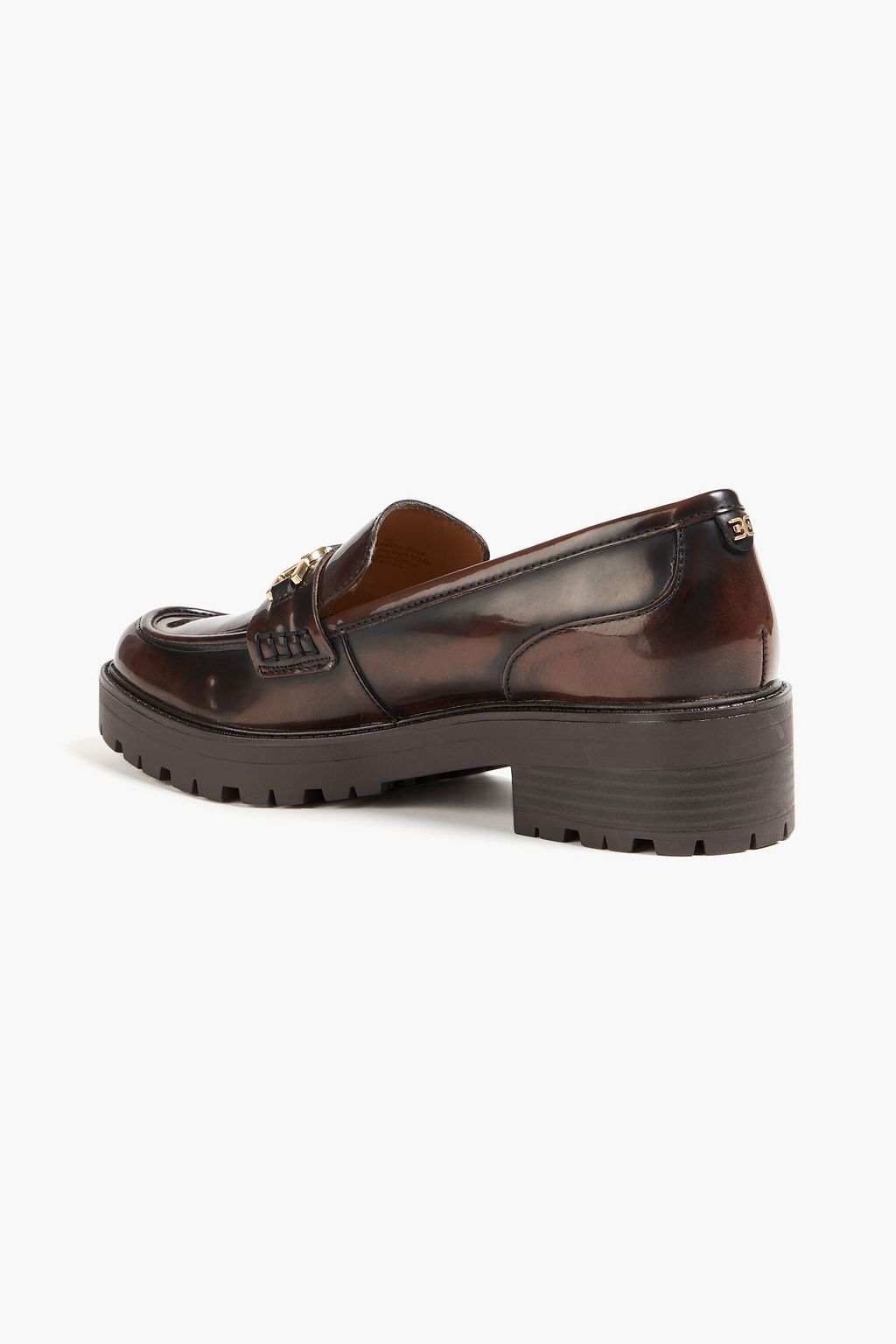 SAM EDELMAN حذاء لوفر مصنوع من الجلد الصناعي بتصميم مزركش