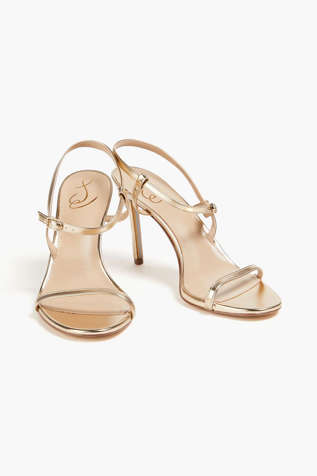 SAM EDELMAN 메탈릭 가죽 샌들