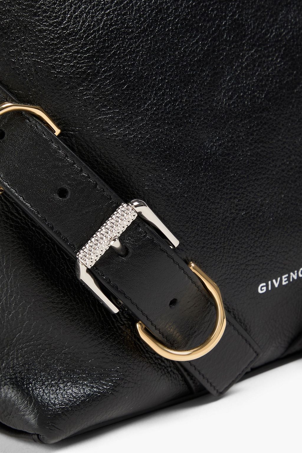 GIVENCHY 보이우 텍스처드 가죽 숄더 백