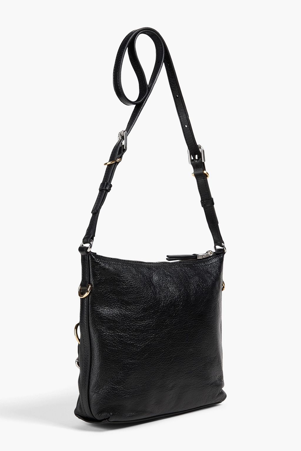 GIVENCHY 보이우 텍스처드 가죽 숄더 백