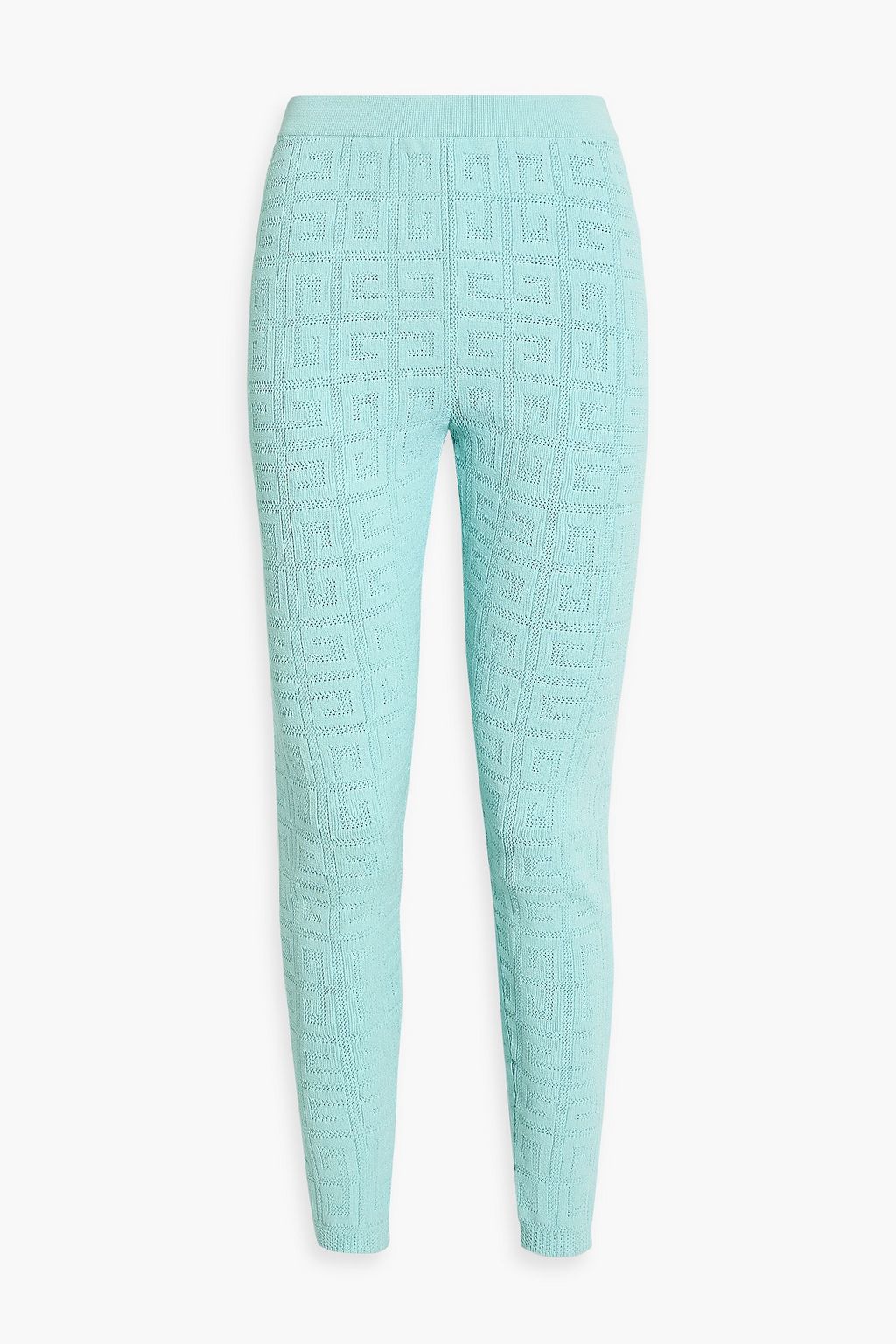 GIVENCHY Jacquard-knit leggings