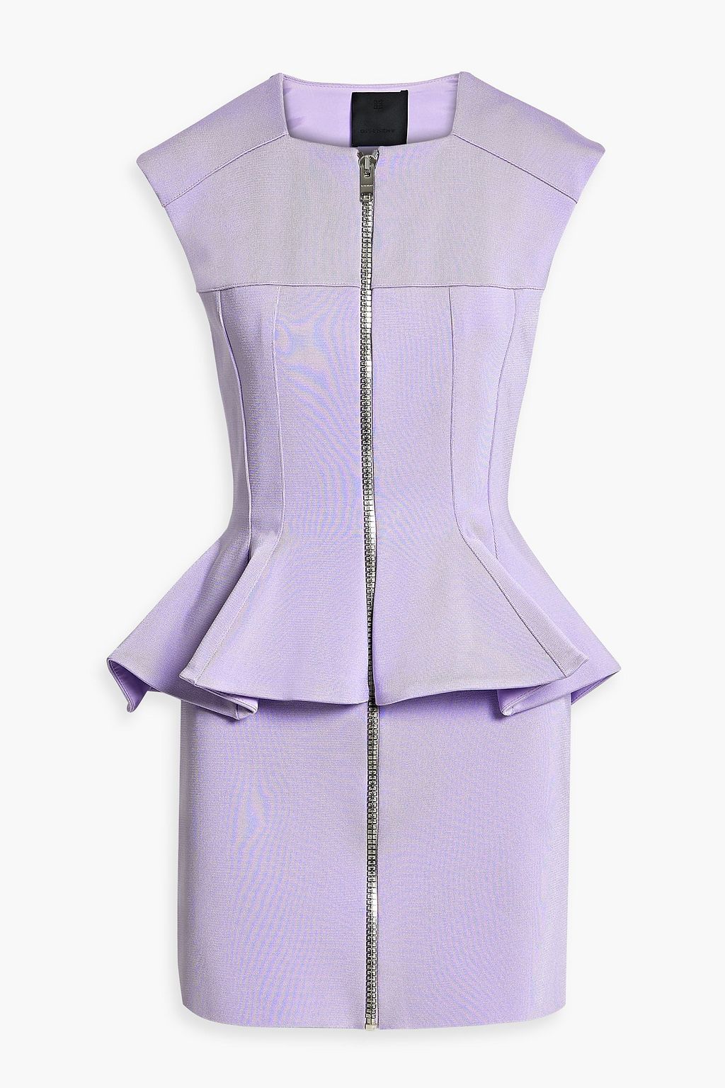 GIVENCHY Stretch knit peplum mini dress THE OUTNET