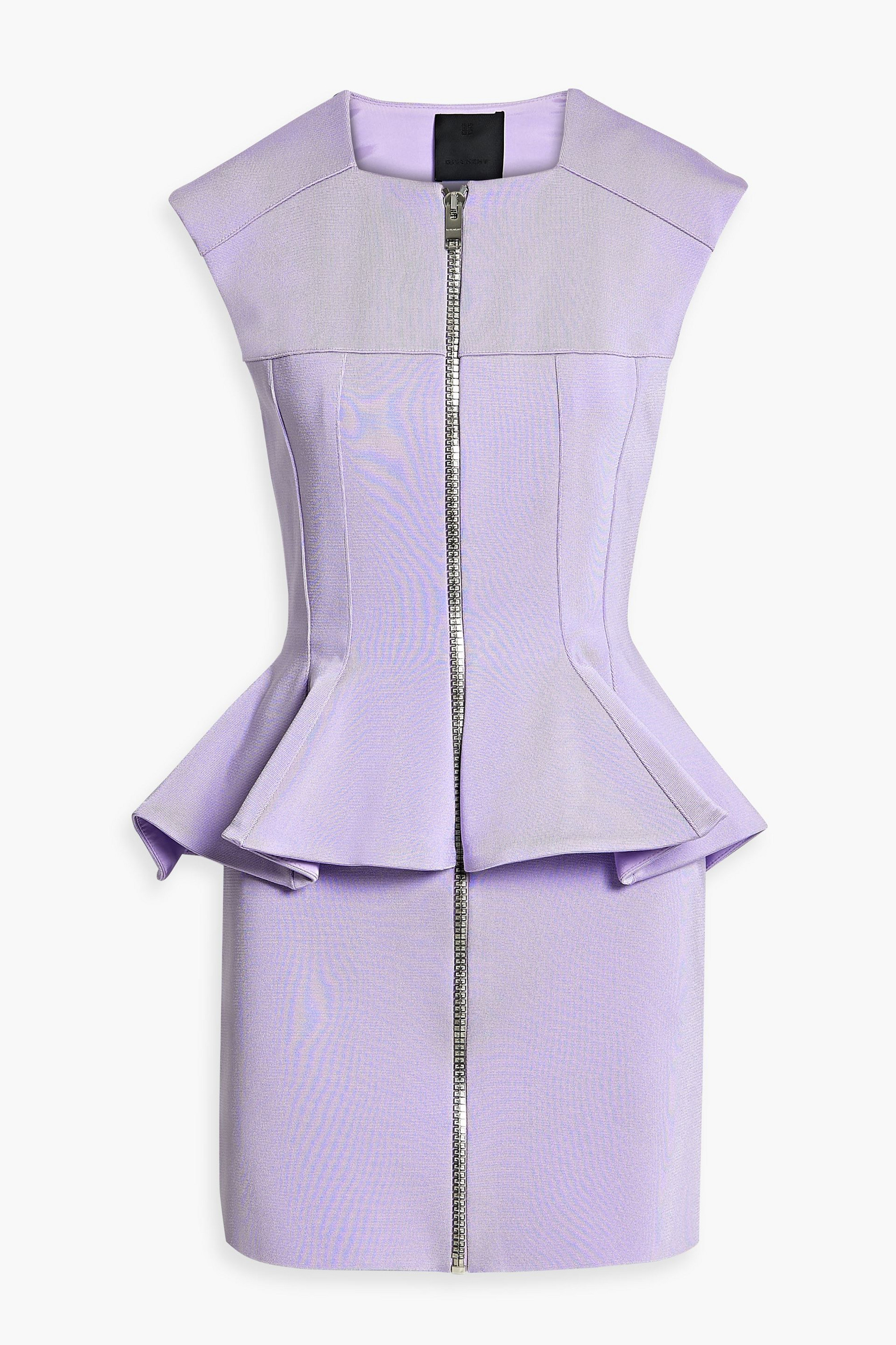 Givenchy Stretch-knit peplum mini dress thumbnail