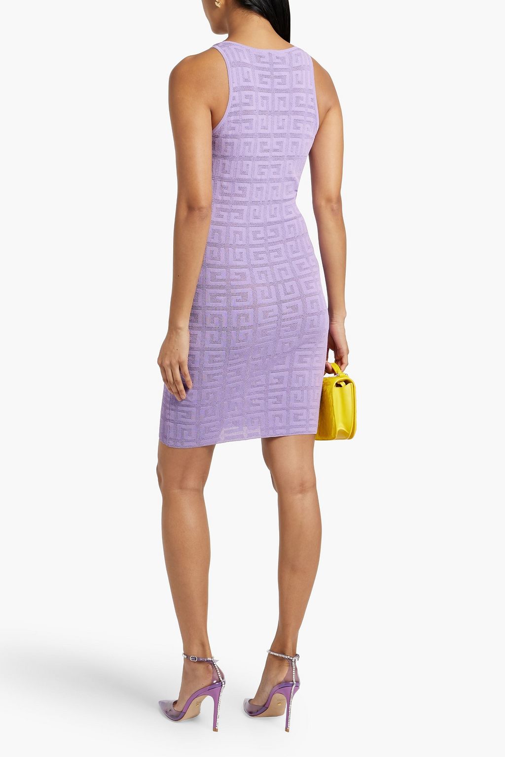 GIVENCHY Jacquard-knit mini dress