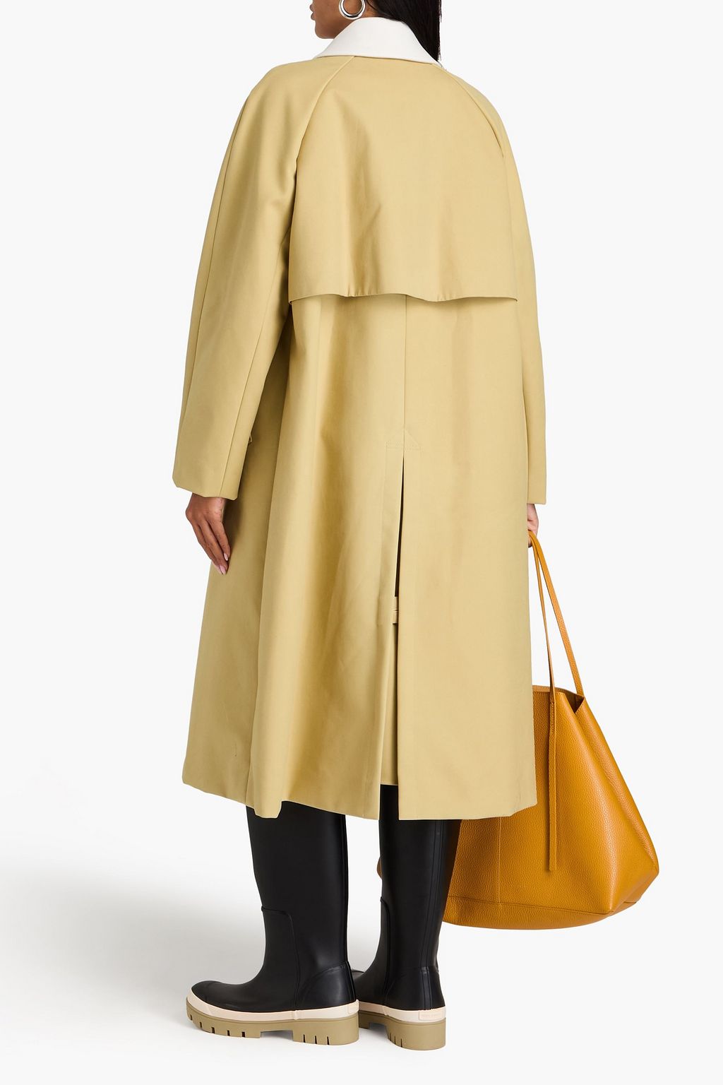 TORY BURCH Minirock aus Satin mit floralem Print, Rüschen und Raffung