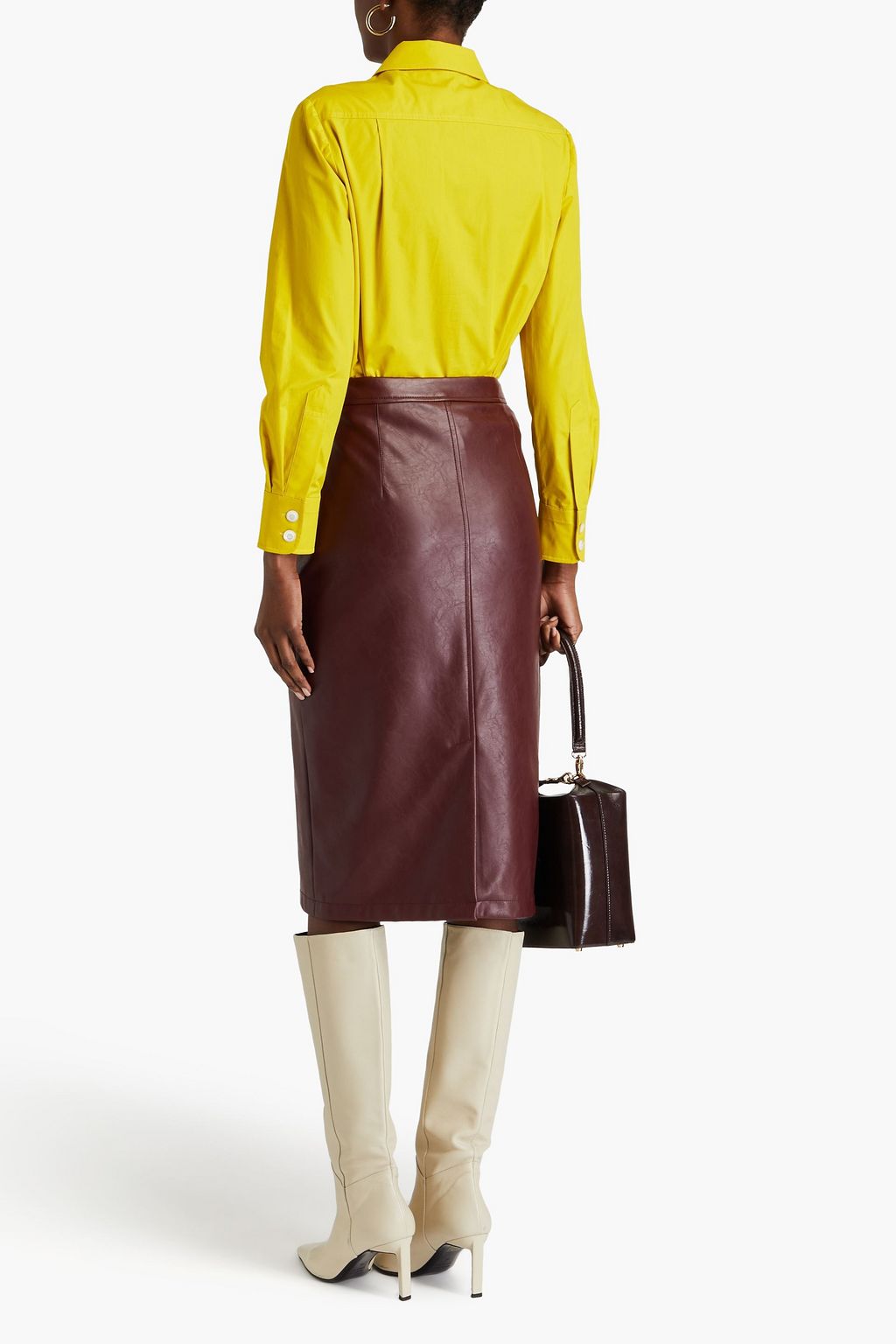 TORY BURCH Cotton-poplin shirt
