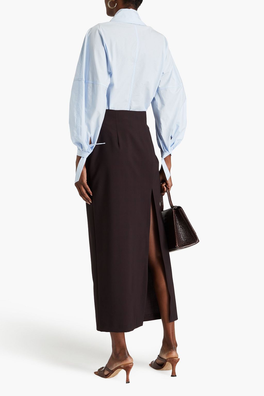 TORY BURCH 코튼 포플린 셔츠