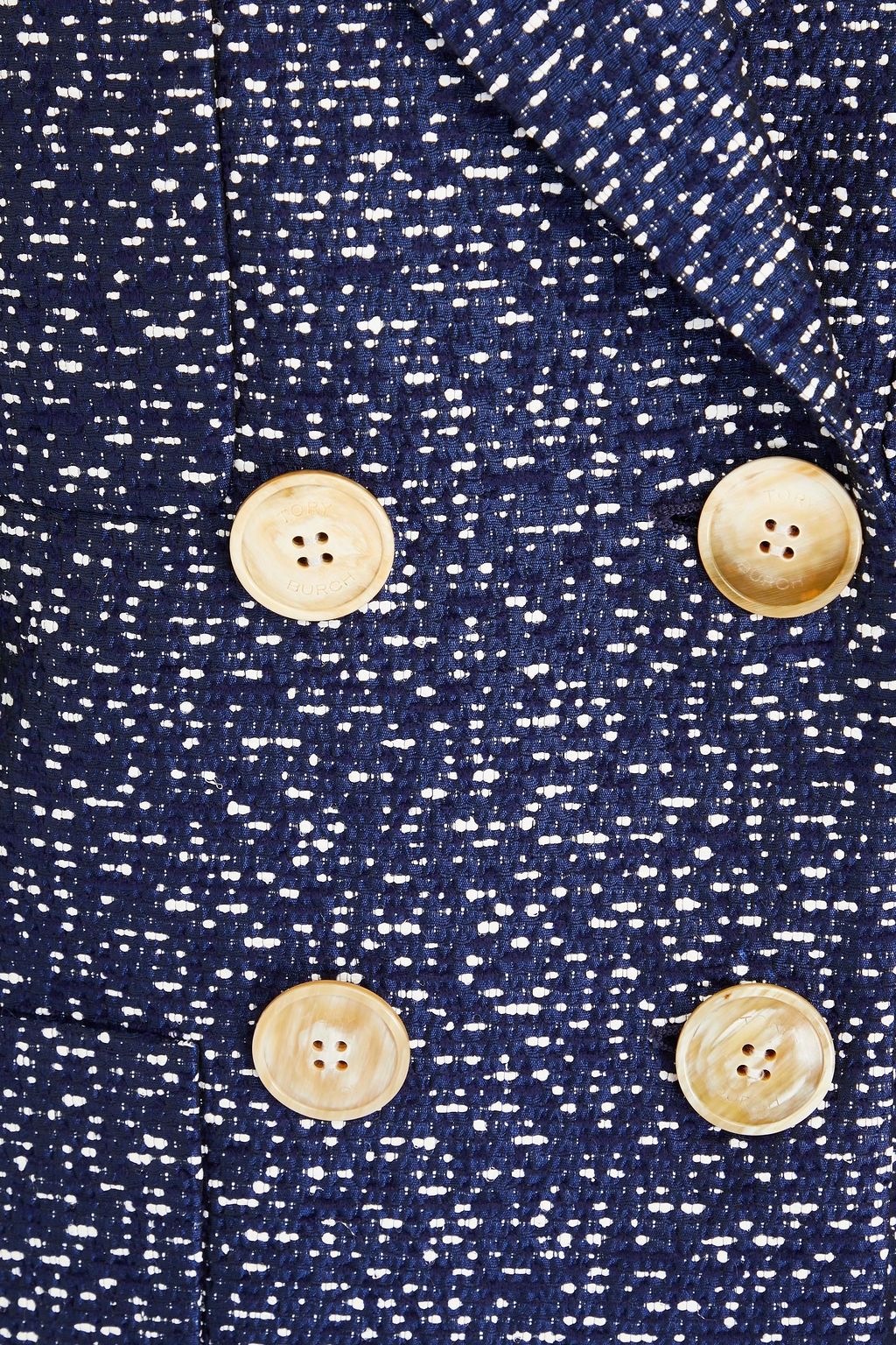 TORY BURCH Doppelreihiger Blazer aus Tweed