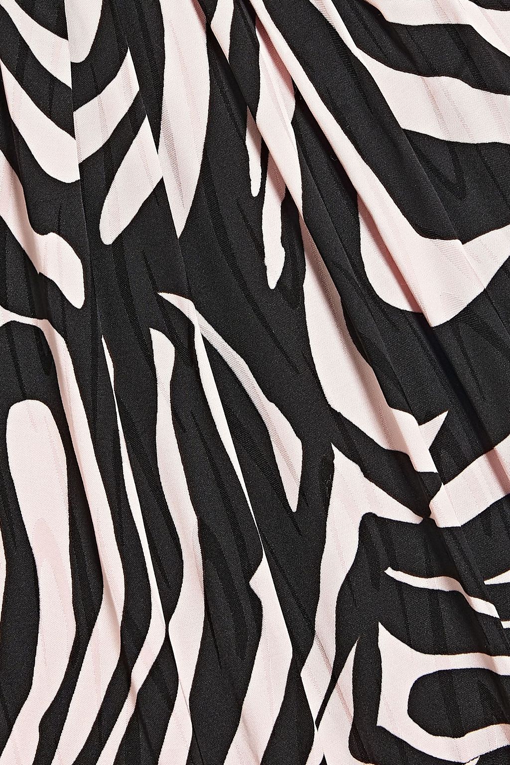 DIANE VON FURSTENBERG Trista zebra-print jacquard maxi dress