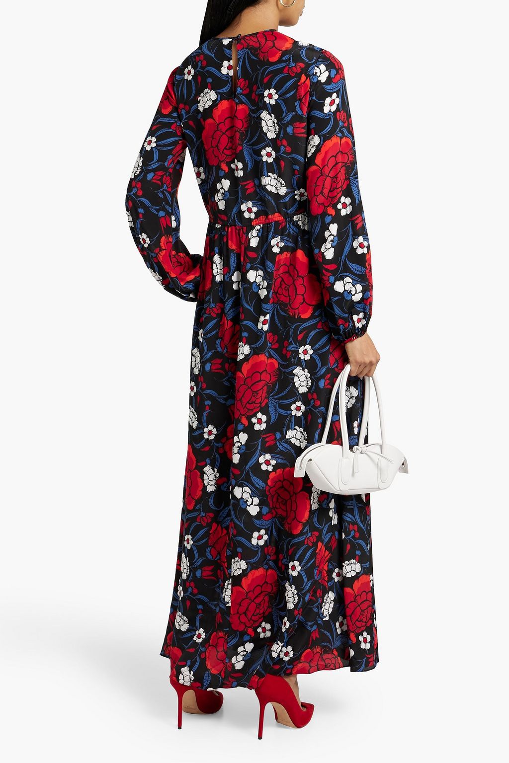 DIANE VON FURSTENBERG Sydney printed chiffon maxi dress