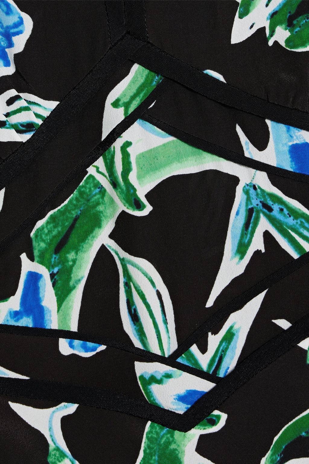 DIANE VON FURSTENBERG Seline floral-print crepe de chine maxi dress