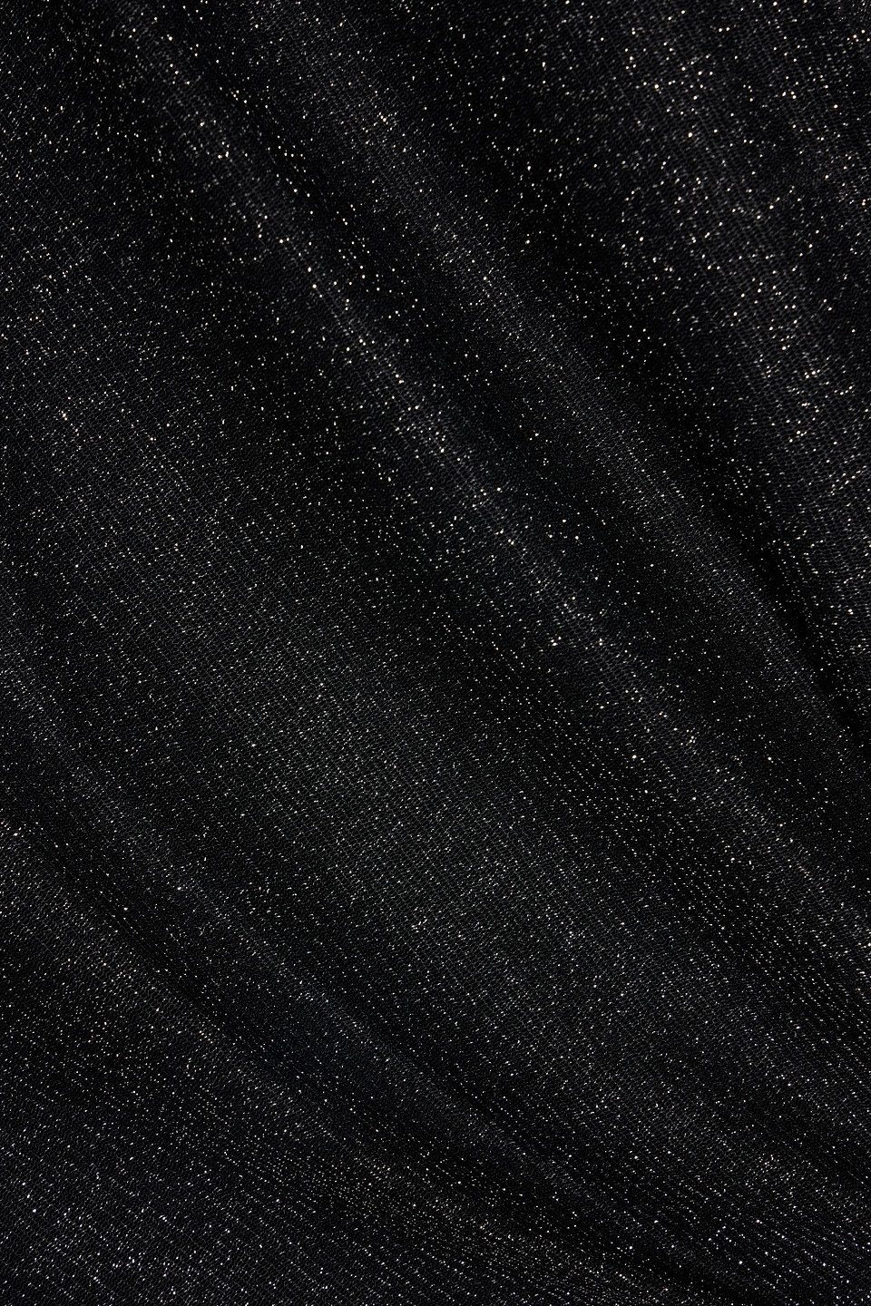 Diane Von Furstenberg Chaos One-sleeve Metallic Stretch-mesh Top In Black