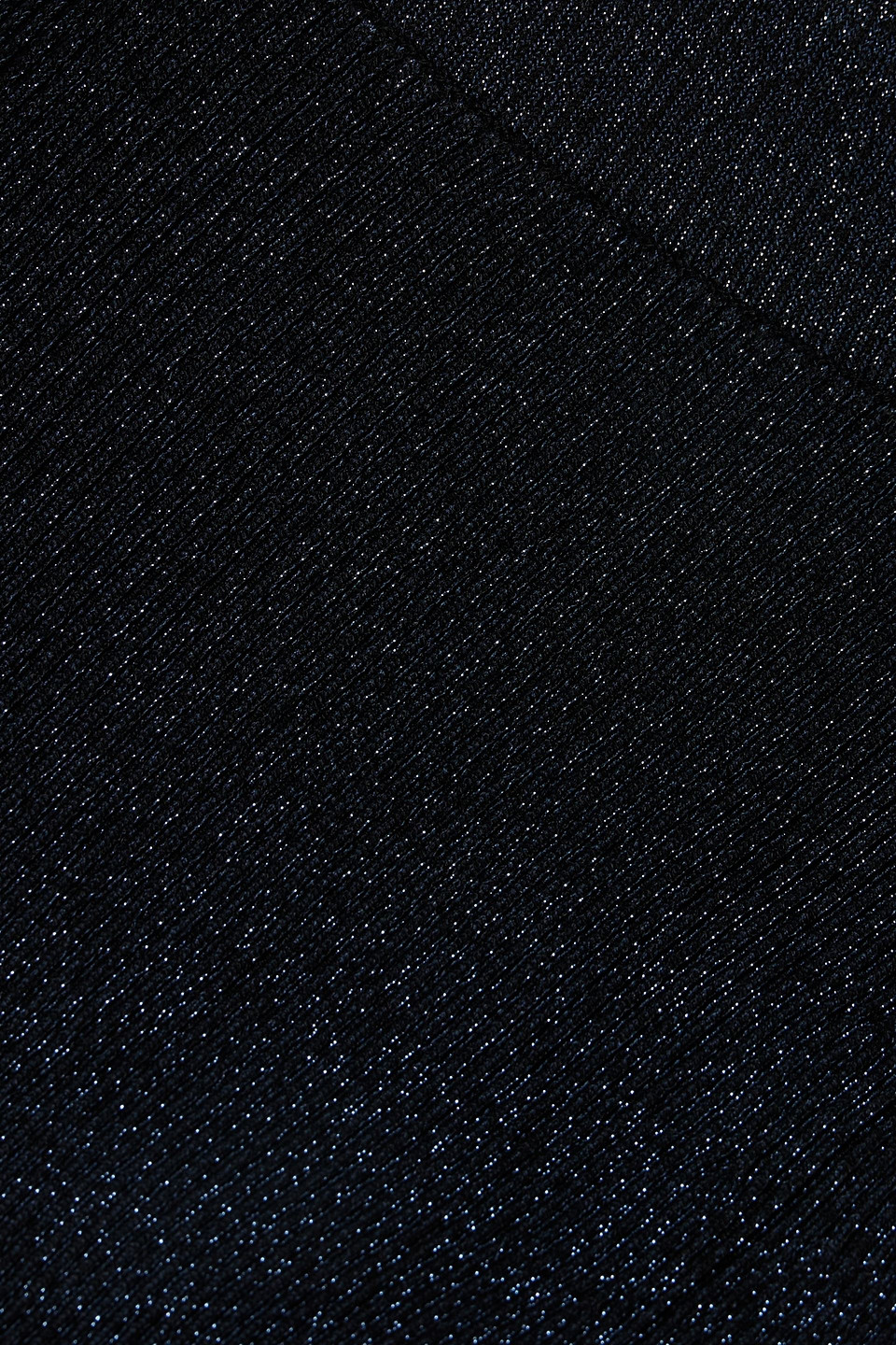 3.1 Phillip Lim Marlet Cutout Metallic Ribbed-knit Flared Pants In Midnight Blue