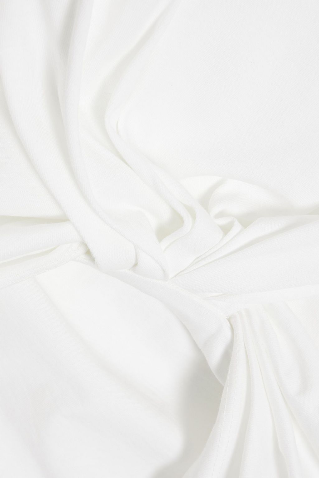 3.1 PHILLIP LIM Drapiertes T-Shirt aus Baumwoll-Jersey