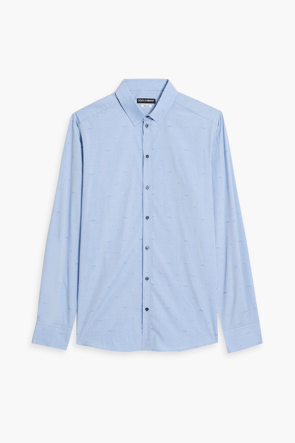 Dolce&Gabbana Cotton-blend jacquard shirt