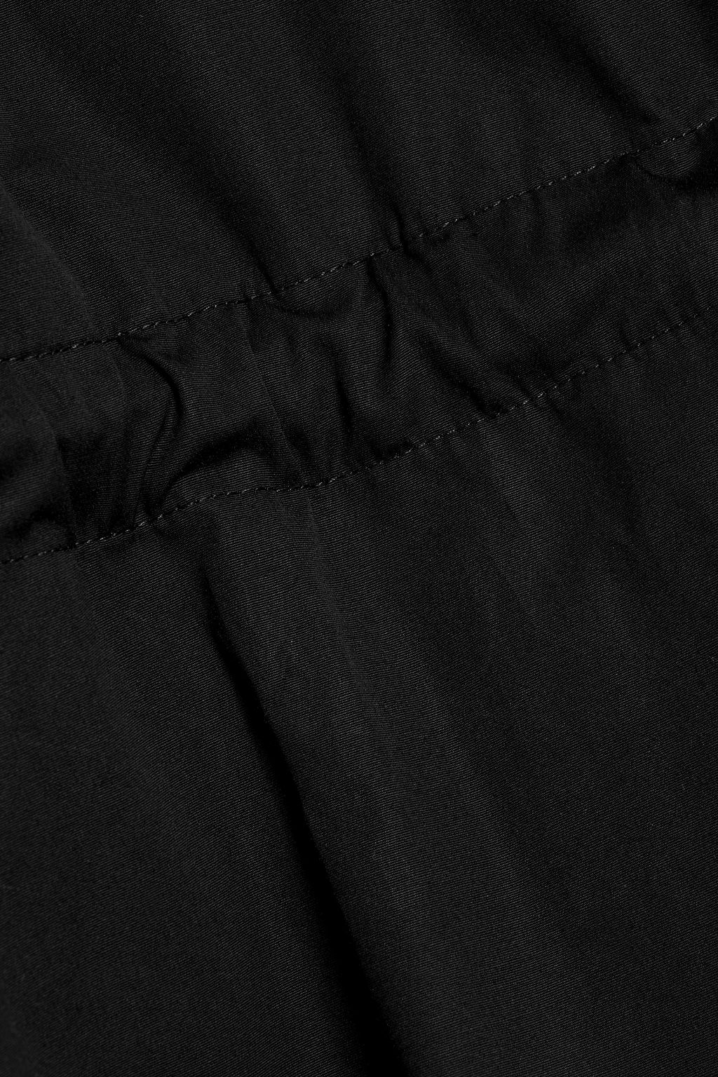 ALAÏA コットンポプリン ミディワンピース ベルト付き