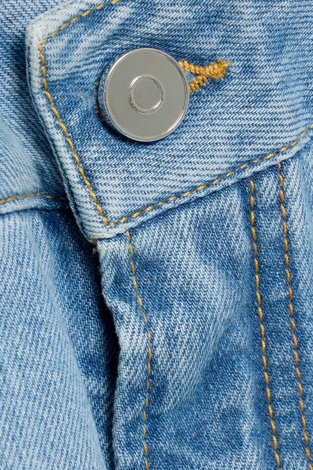 ALAÏA Jersey and denim jumpsuit