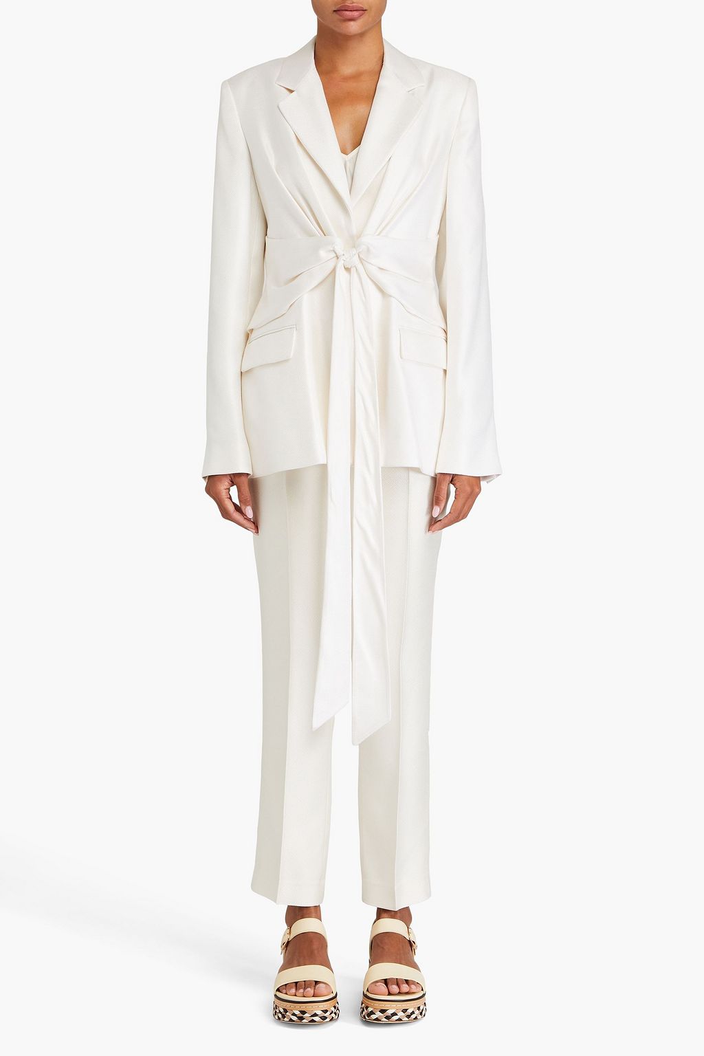 GABRIELA HEARST Grant belted silk blazer