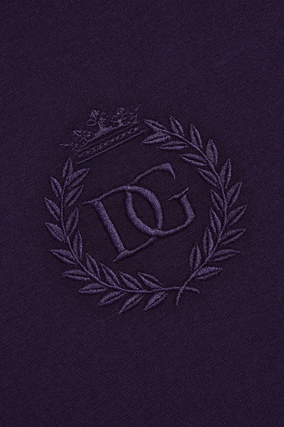 Dolce & Gabbana Cotton-jersey T-shirt In Dark Purple