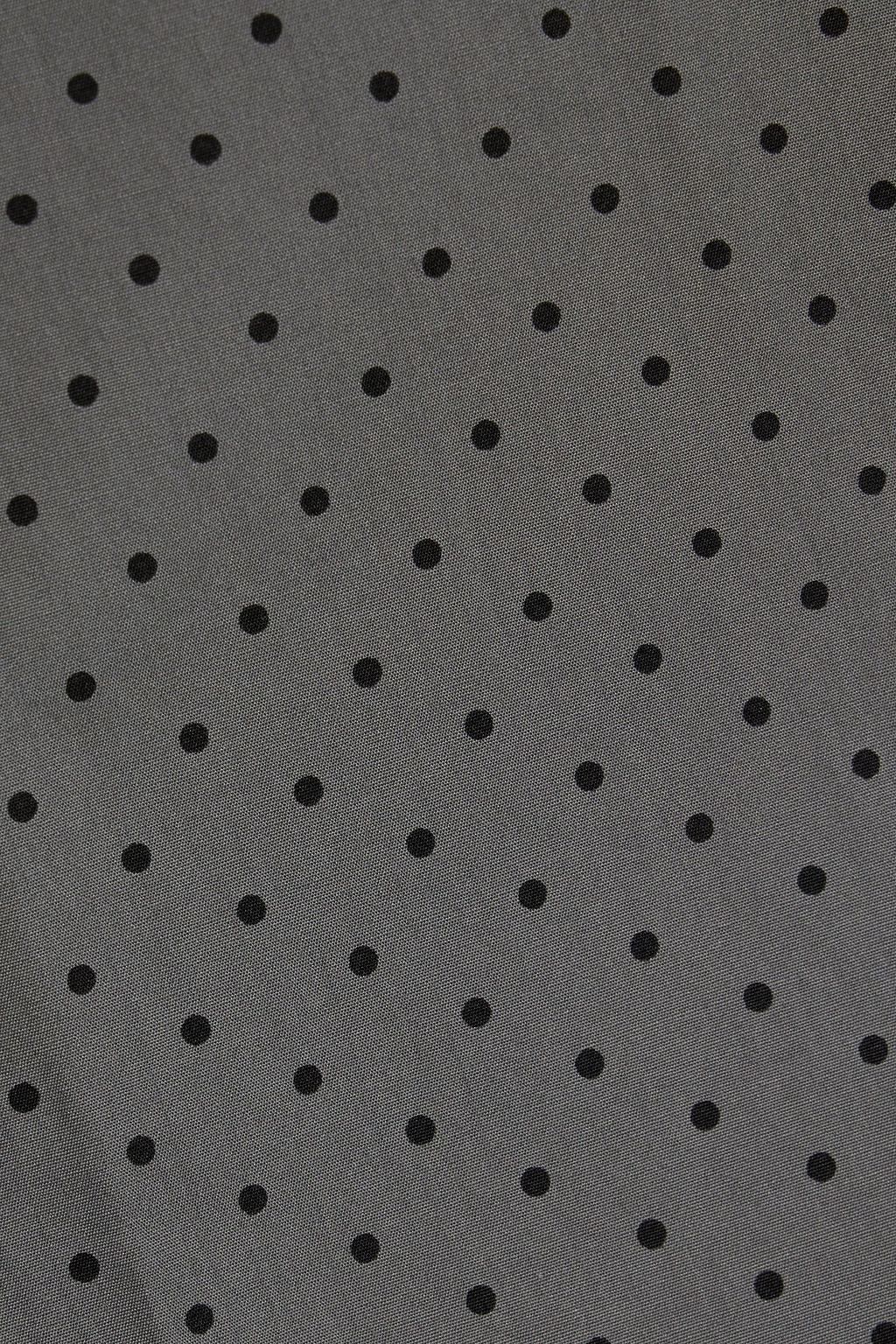 DOLCE&GABBANA Polka-dot cotton-poplin shirt