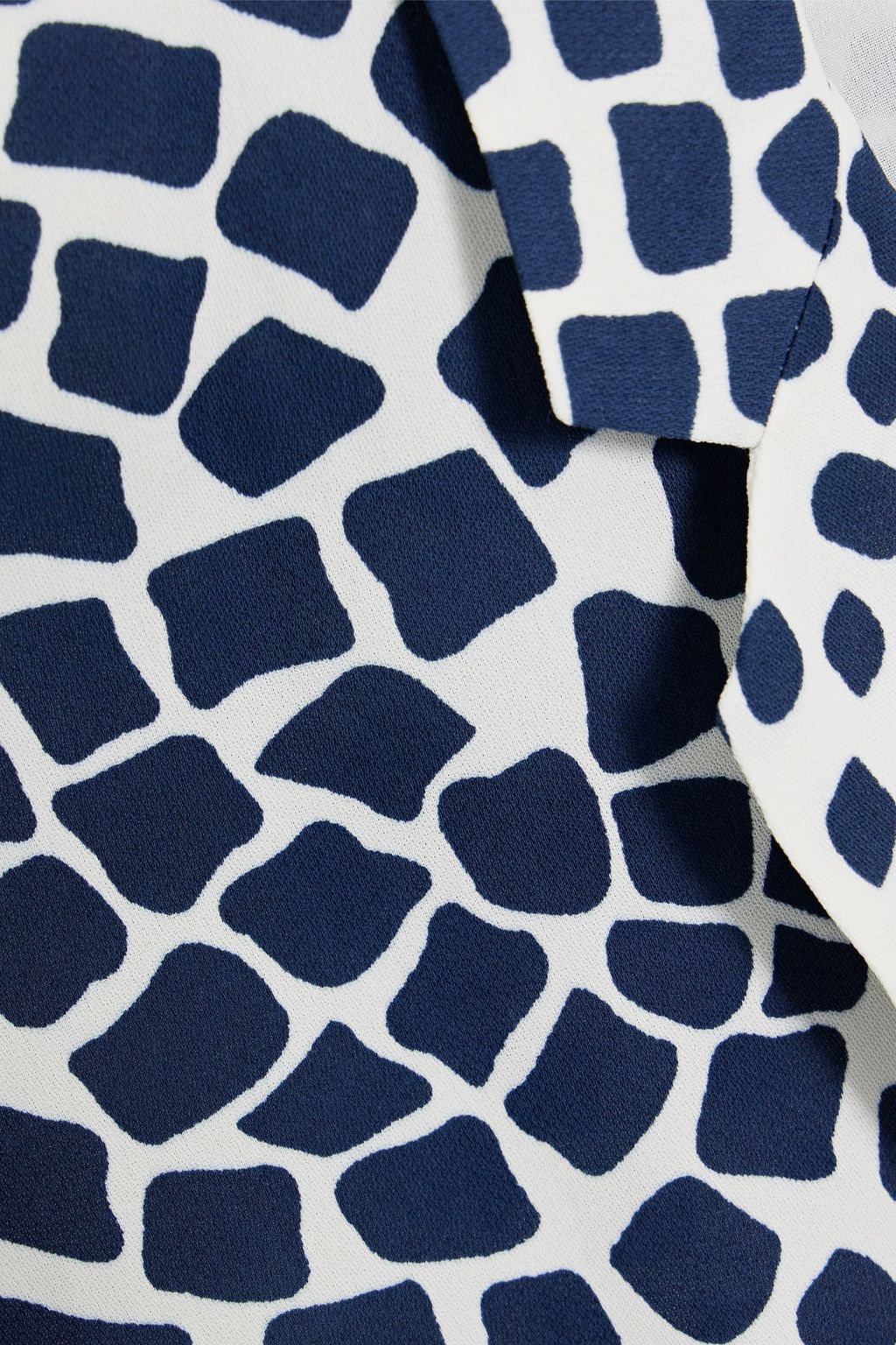 DIANE VON FURSTENBERG Quentin printed crepe blazer