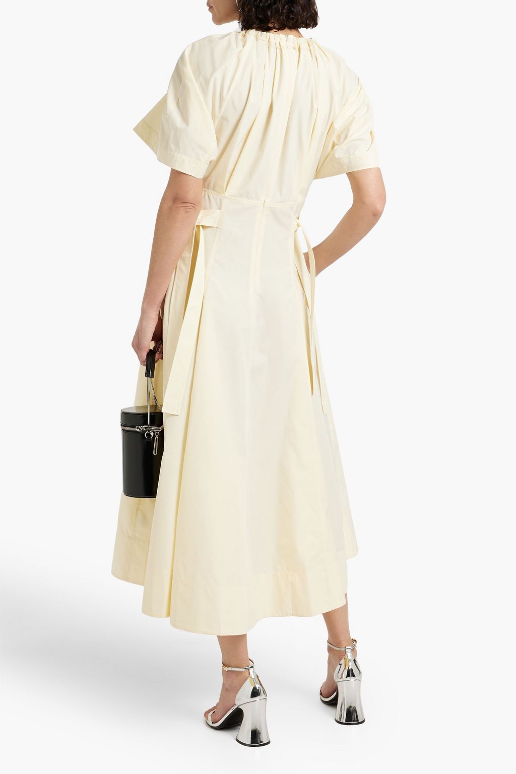 3.1 PHILLIP LIM Ladybug belted cotton-blend poplin midi dress