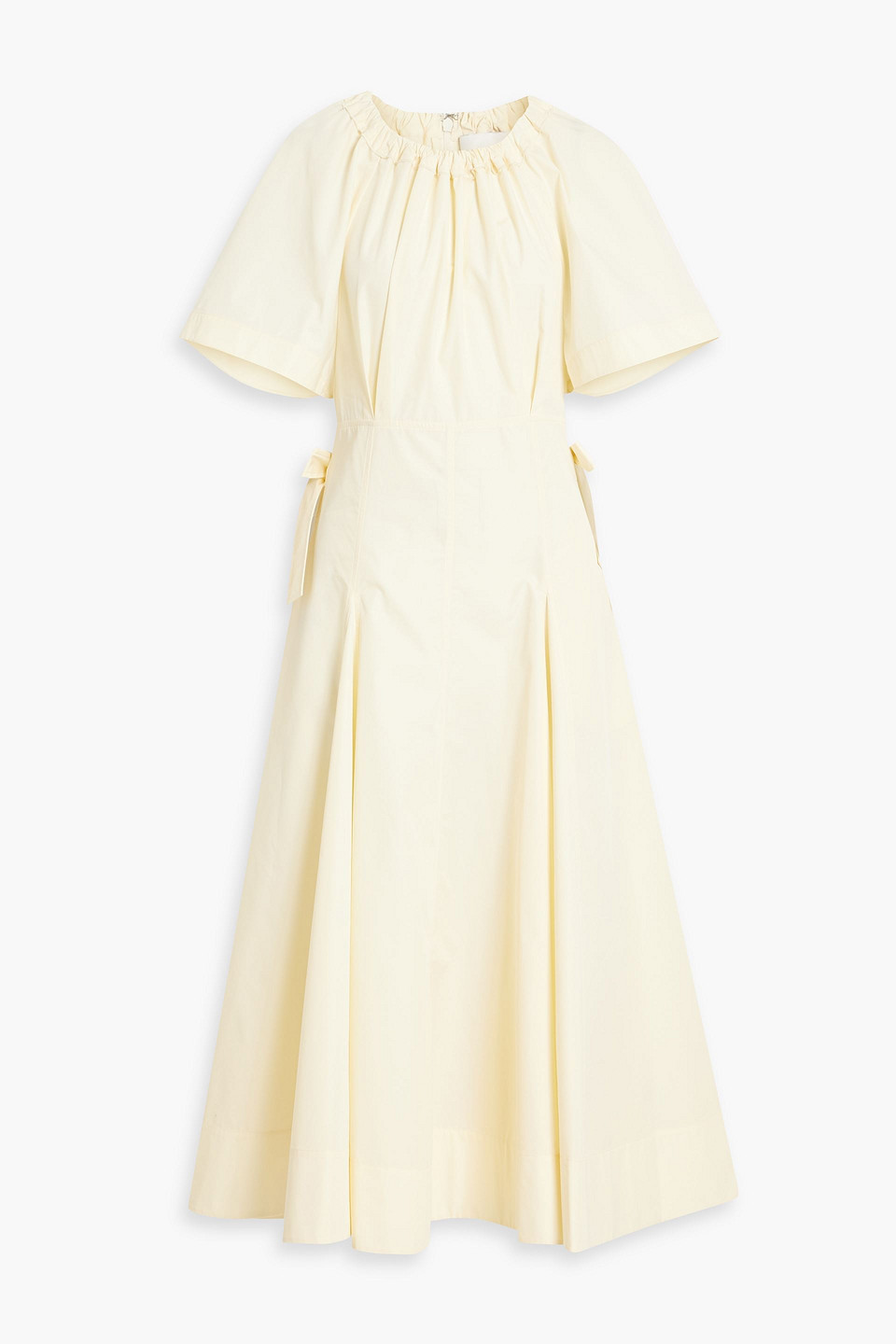 3.1 Phillip Lim - Ladybug cotton-blend poplin midi dress - Yellow