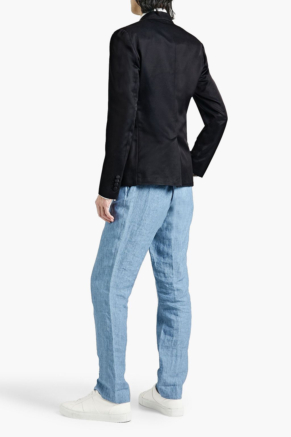 DOLCE&GABBANA Cotton-blend twill blazer