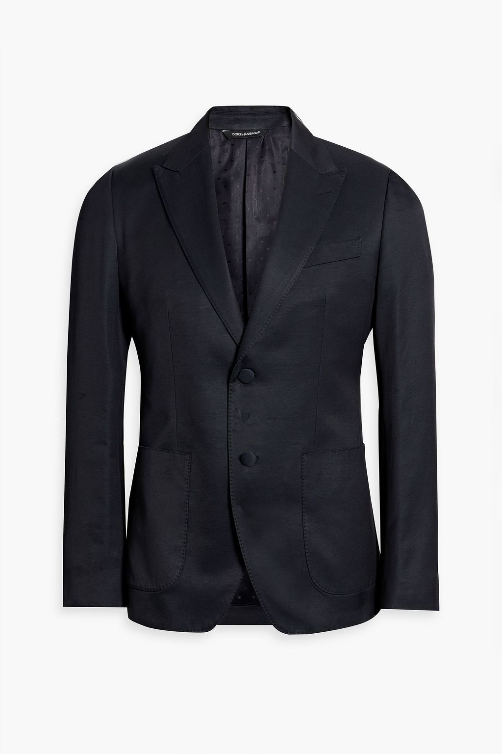 DOLCE & GABBANA Cotton-blend twill blazer | THE OUTNET