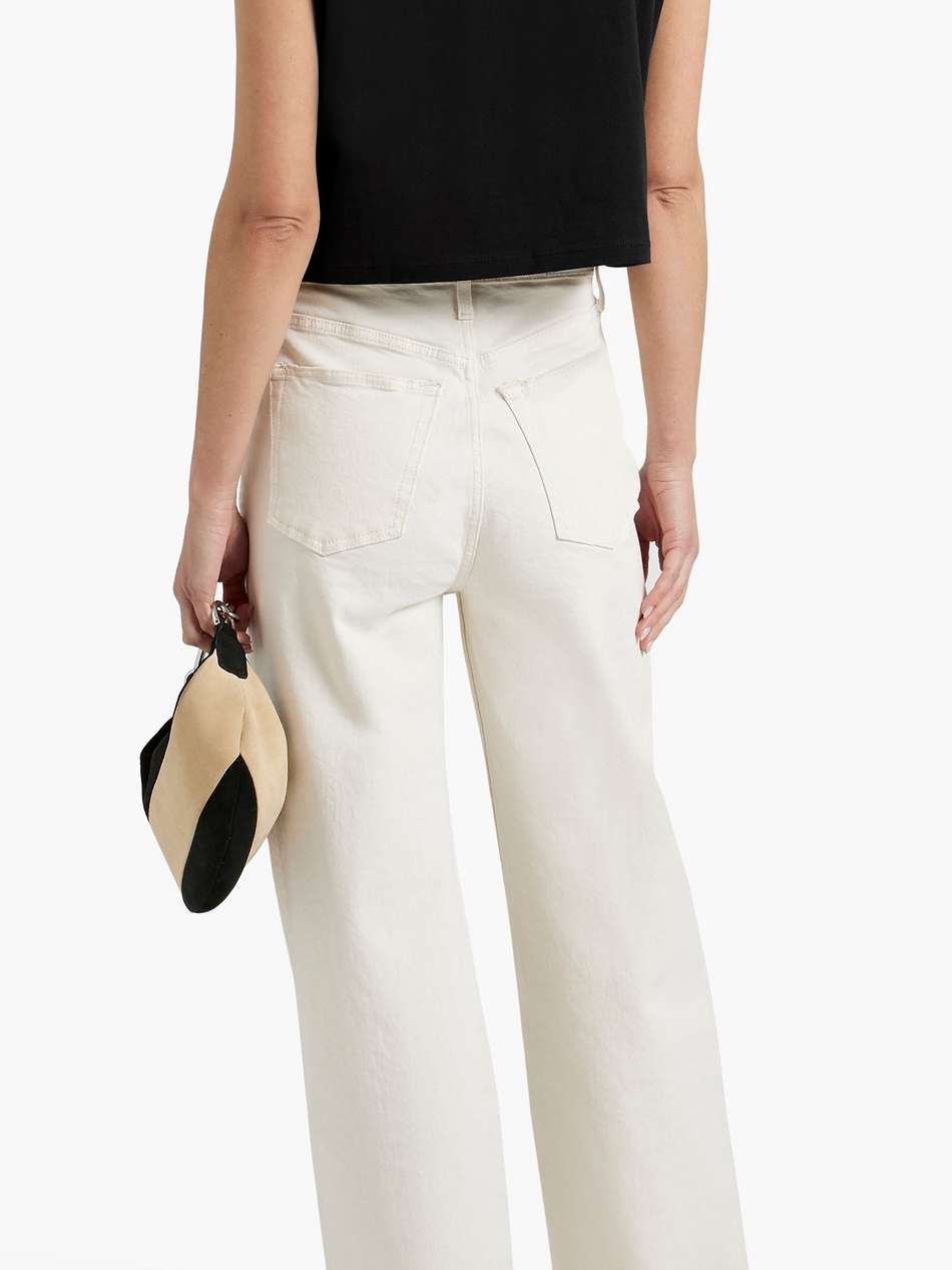 cropped cotton-jersey tank