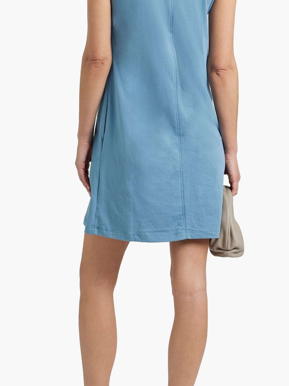 cotton-jersey mini dress